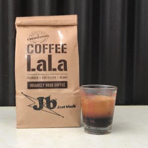 JB Just Black Blend - Coffee Lala - Coffee Beans, Hot Chocolate, Machines, Grinder, and More - Coromandel, NZ